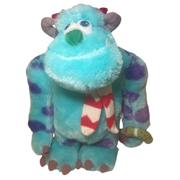 Disney Pixar Monsters Inc. Sulley Holiday Plush Toy - Picture 1 of 5